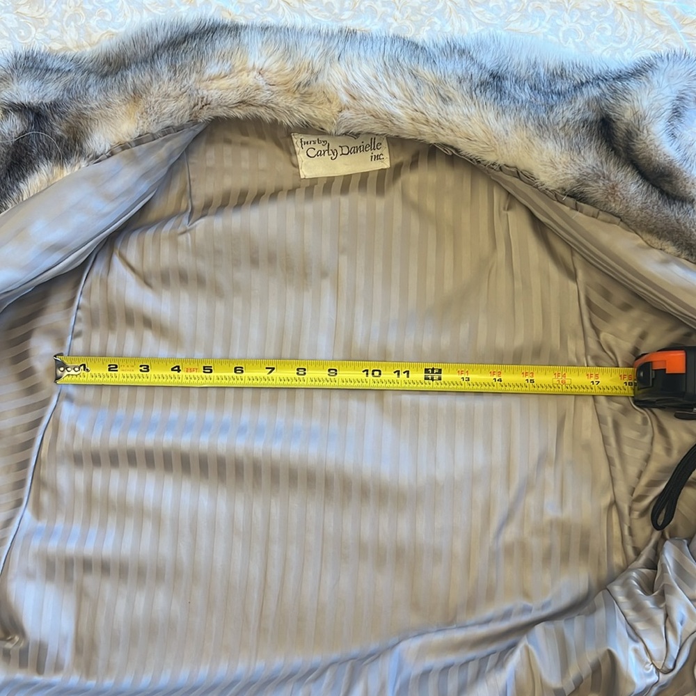 GENUINE MINK BOMBER JACKET - Picture 14 of 14